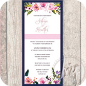 personalized handdrawn couple portrait watercolor style illustration drawing wedding invitation card hong kong